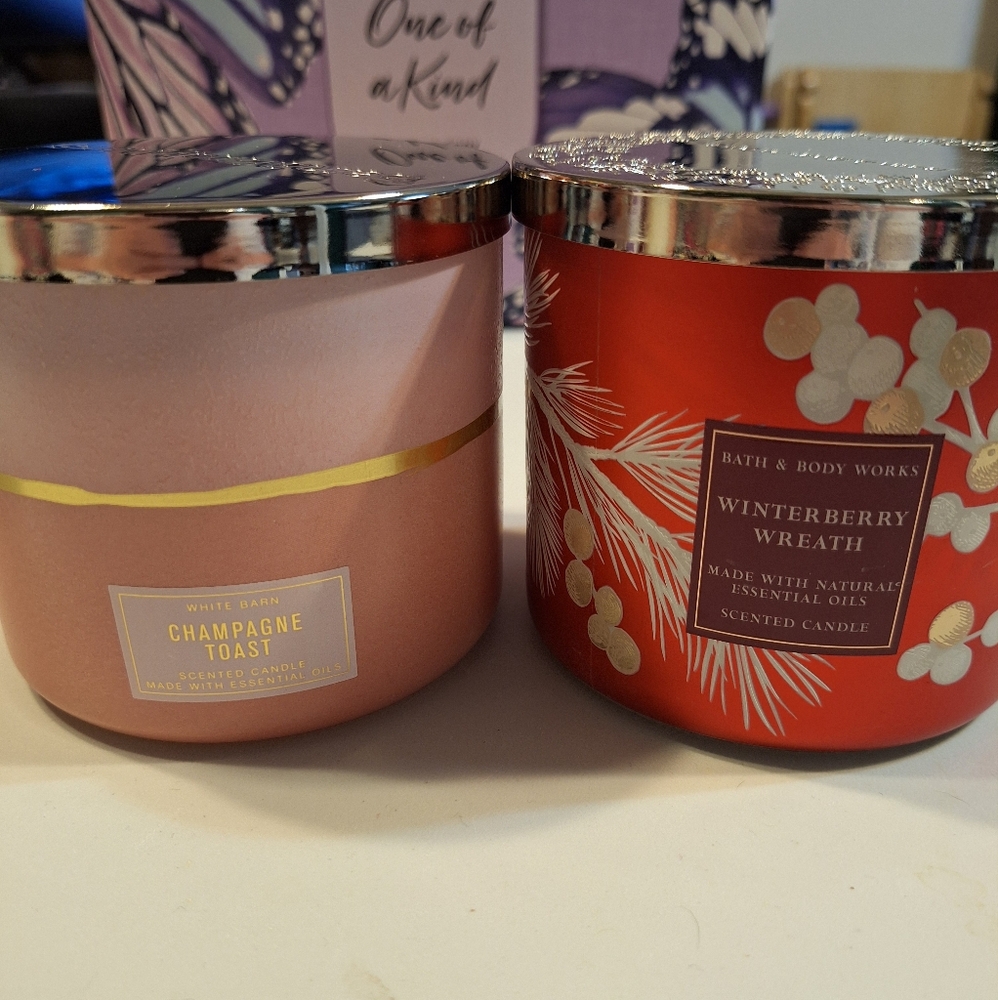 Bath & Body Works Candle Set